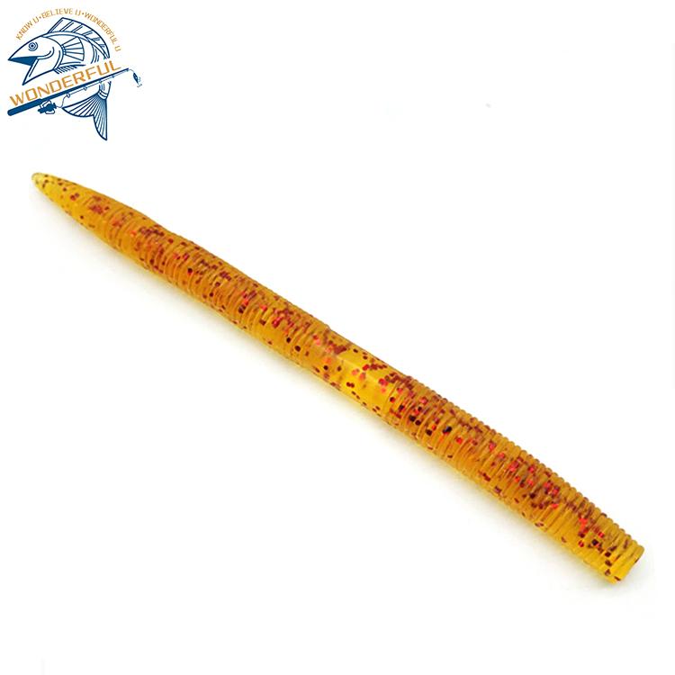 Gerade Schwanz Weicher Wurm 8g 140mm Wacky Fishing Madeer Mehrfarbige Auswahl Plastik Senko Wurm Weiche Köderköder