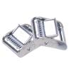 1-Inch Zinc Alloy Press Buckle: Galvanized Webbing Tension Lock Accessory for Adjustment and Binding