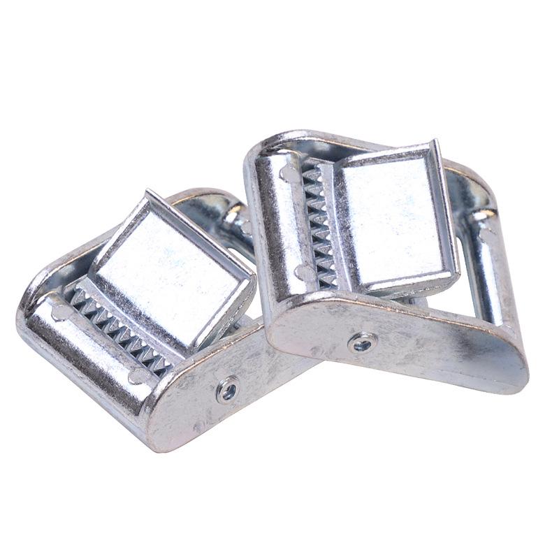 1-Inch Zinc Alloy Press Buckle: Galvanized Webbing Tension Lock Accessory for Adjustment and Binding
