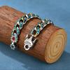 Neuer High-End Sechs-Silben-Mantra-Ring Herren- und Damenarmband Modisches Nationales Hofarmband