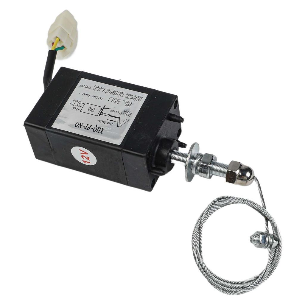 Solenoid Valve XHQ PT Valve Engine Stop Solenoid Electric Throttle with High Temperature Resistance for 12V Applications