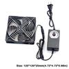 2700RPM Speed Exhaust Cooling Fan  for Machine Chassis Workstation Cabinet Radiator Server