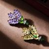 Lavender Brooch Women'S Coat Pin High-End Women'S Exquisite Purple Bouquet Collar Pin Accessories Design Sense Niche Corsage