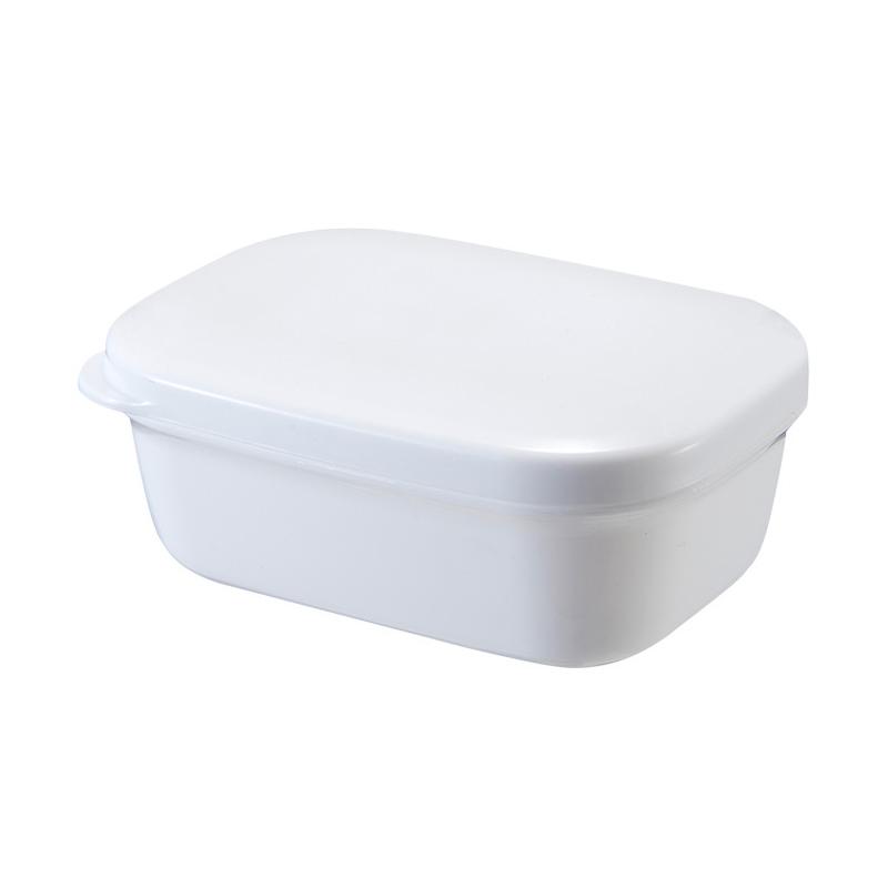 1Pc Covered Soap Box With Waterproof Seal Portable Soap Box Detachable Drain Tray And Soap Pan