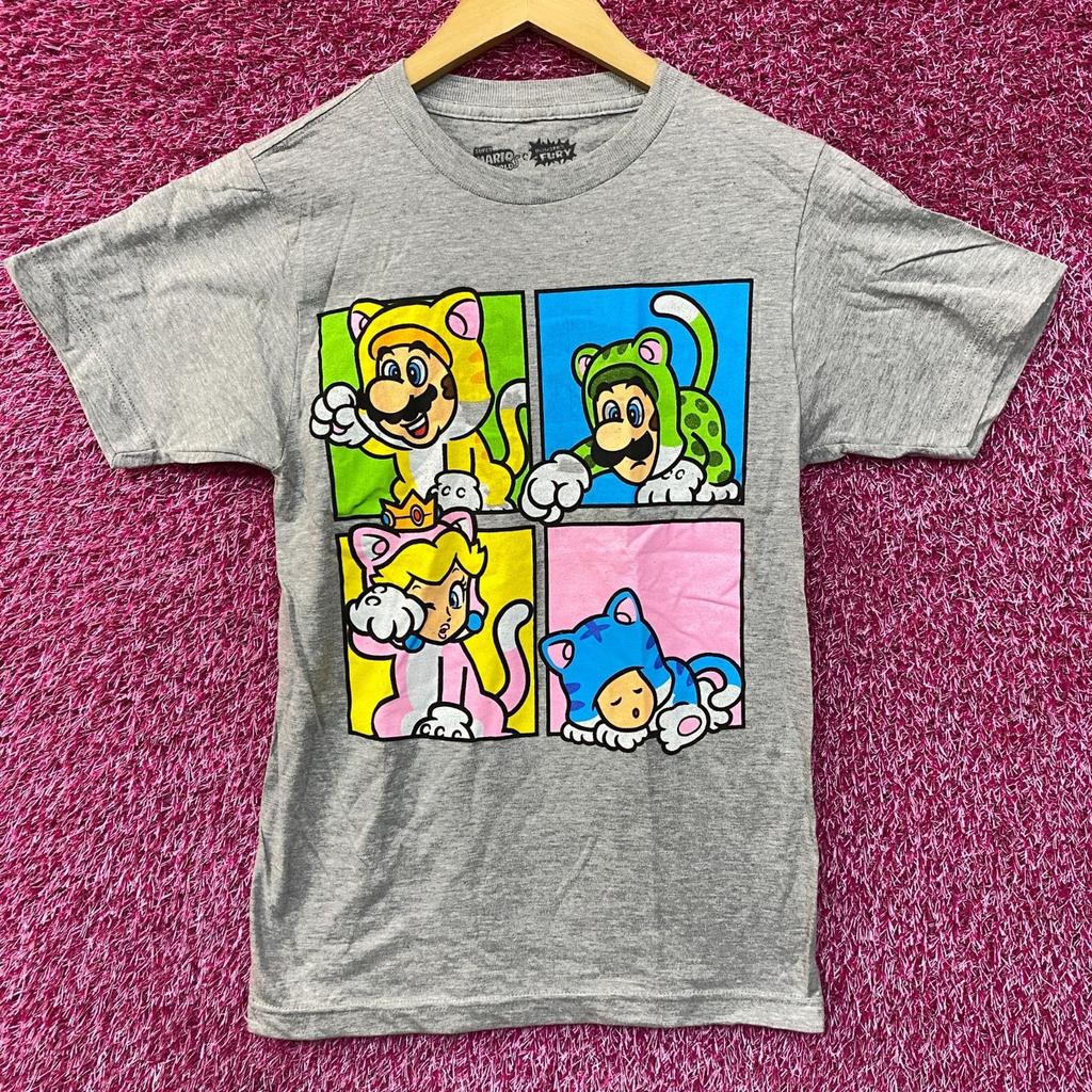 Super Mario 3D World Bowser's Fury Character Cat Costume T-Shirt