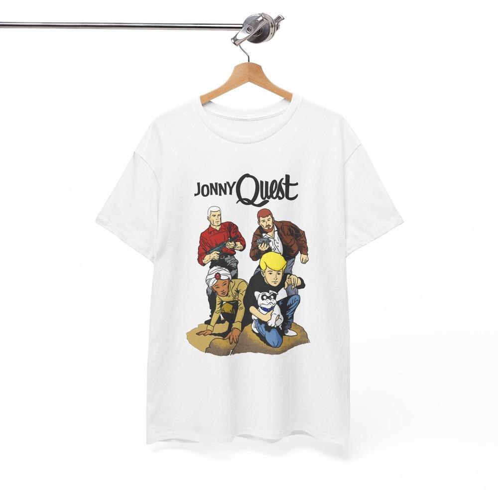 Jonny Quest TShirt 80#039;s 70#039;s cartoon Johnny Quest Tee Unisex Shirt Unisex T-Shirt XXL