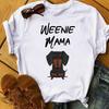 Dachshund Mama T-shirt Teckel Honden Vrouwen T-shirts Katoenen Tops