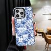 Blue And White Porcelain Pattern Soft Phone Case for iPhone 15 16 17 Pro Max 17Air 16E 14 Plus 13 12 Mini Shockproof Cover Back