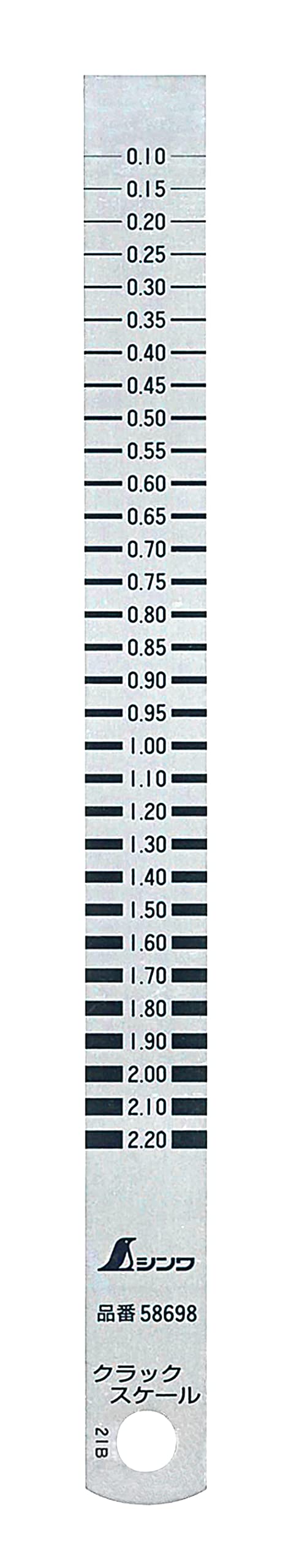 

Shinwa Sokutei Crack Scale прямая 15 см Тип 58698