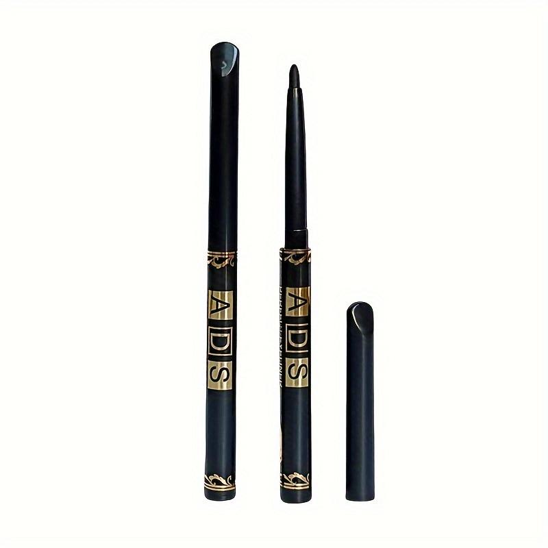 1/2/3 ADET Siyah Eyeliner Kalemi - Su Geçirmez, Tere Dayanıklı ve Bulaşmaya Karşı Dayanıklı - Kusursuz Göz Makyajı için Kolay Çevirmeli Uygulama