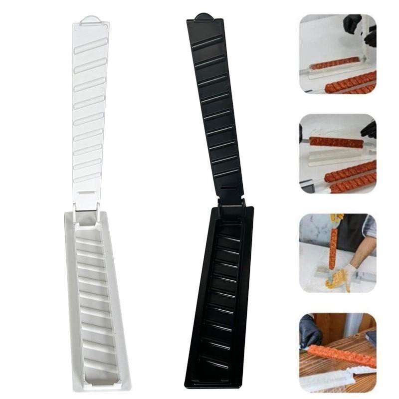 BBQ Skewer Tool for Outdoor Grilling, Meat Skewer Stick for Kebabs One Size чёрный