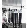 Yamazaki Range Hood Steel Panel Black W51.9xD4.3xH57cm (with Hook) Tower 1736