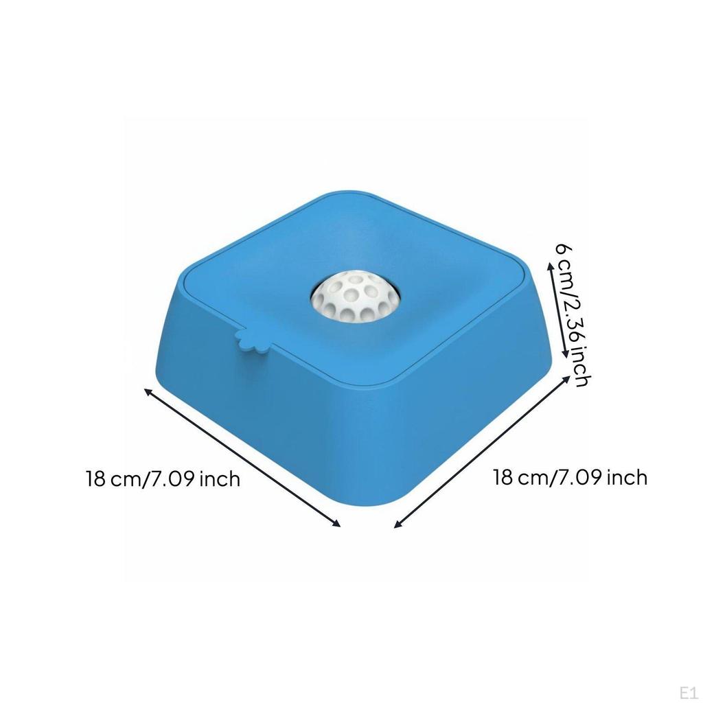 Slow Feeder Bowl Dog Lick AntiGagging Pet Feeding Blue