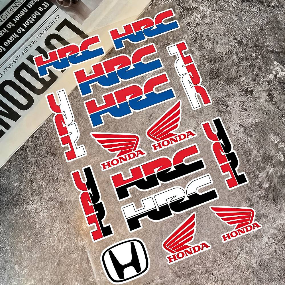 

For Honda Stickers Moto Sticker Auto Body Bumper Windows Motorcycle Laptop Walls Vinyl Decal Car Tuning Accessories 20x30cm