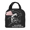 Death Stranding Kojima Productions Insulated Lunch Bags Funny Games Food Container Portable Cooler Thermal Lunch Box For Travel
