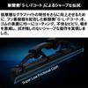 SOFT99 glaco Wiper Replacement glaco Wiper Power Water Repellent Automotive Water Repellent Length Rubber Width Water Repellent Spring 04509 Rubber,
