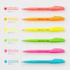 Pentel Brush Touch Sign Pen, 6-Color Set, SES15C-LM6STE
