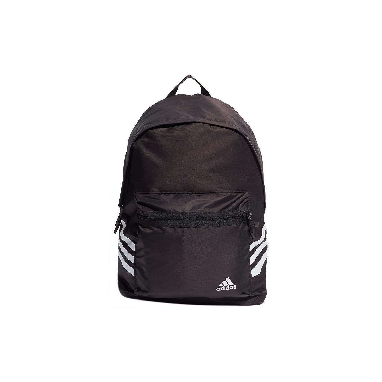 Adidas Casual Sports Zipper Backpack Unisex Backpacks Black HH7066 Black