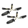 4Pcs Motorcycle LED Turn Signal Lights Mini Front Rear Indicator Waterproof Universal for Beach
