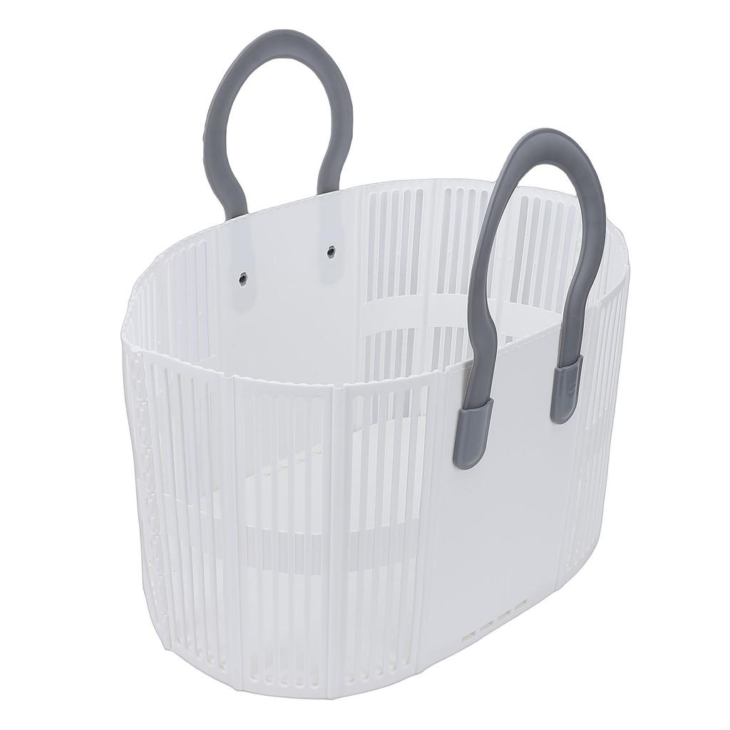Foldable Laundry Basket Large Capacity Clothes Hamper with Handles Hollow Multipurpose Storage for Bathroom Laundry Room Home