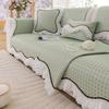 Cream Wind Simple Cool Sofa Cushion Living Room One-Piece Combination Sofa Seat Cushion Summer Sofa Cushion Seat Cover Towel
