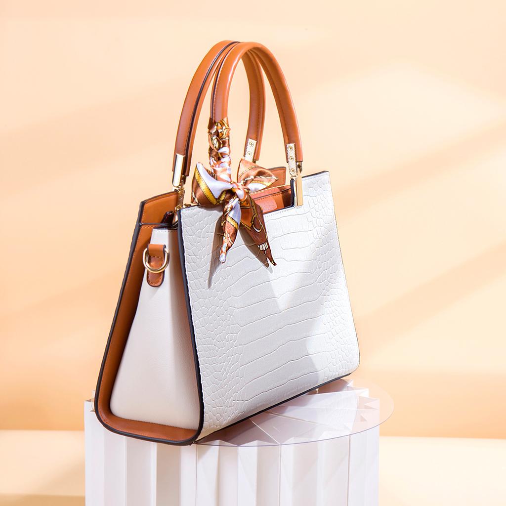Mother'S Day Gift For Mother, Women'S Bag, Atmospheric Crocodile Pattern, Women'S Large-Capacity Shoulder, Handbag
