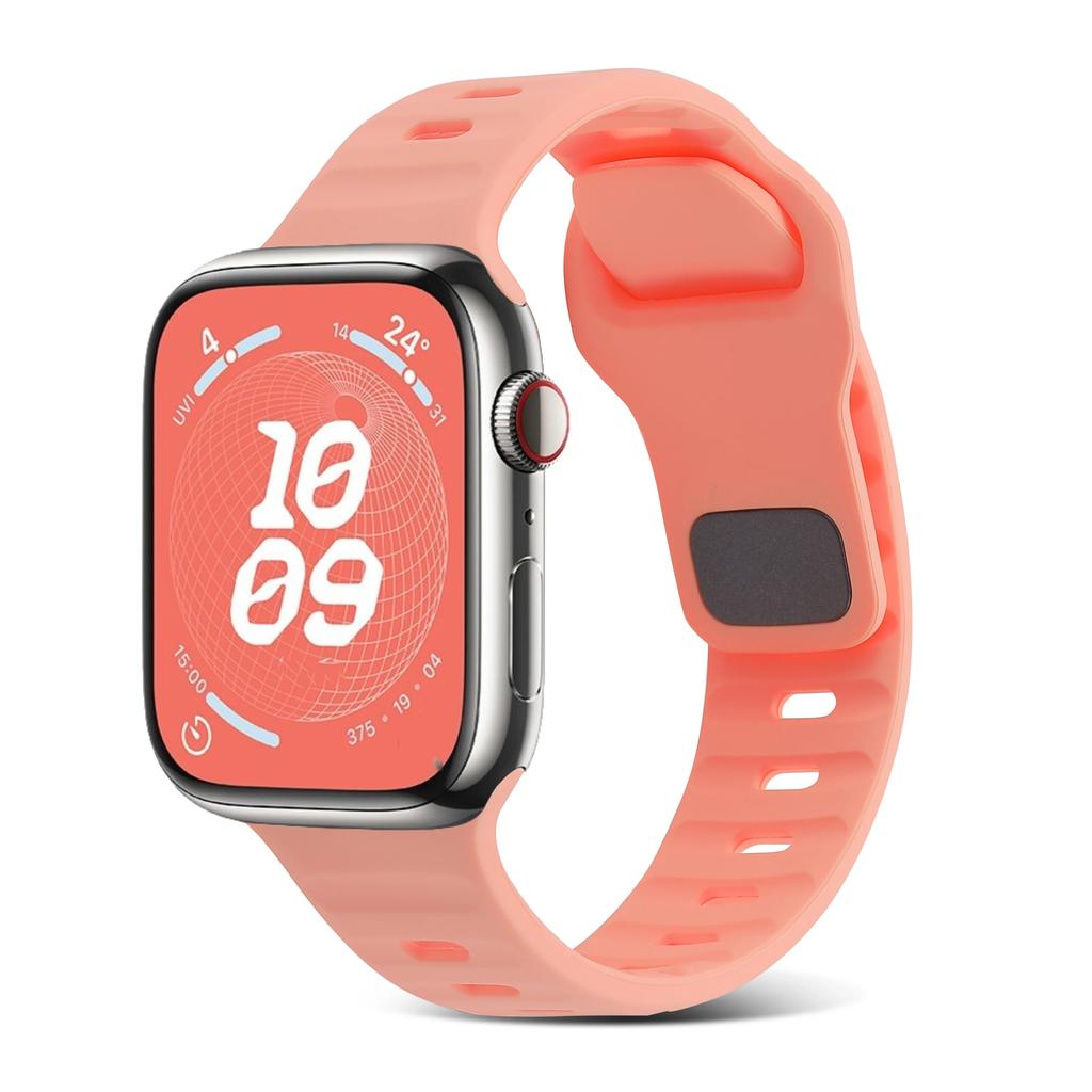 Soft Silicone Strap For Apple Watch Ultra 3/2 Band 49mm Serise 9 8 7 45mm 41mm Sport Bracelet Wristband iWatch 11 10 46mm 42mm