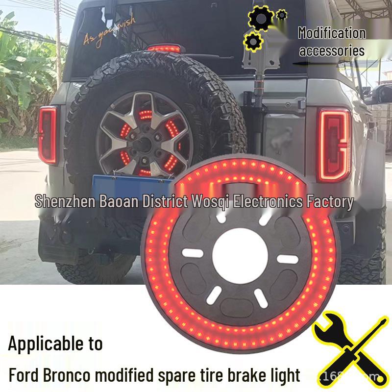 

Ford Bronco Rear Brake Light LED Double Row - High Brightness