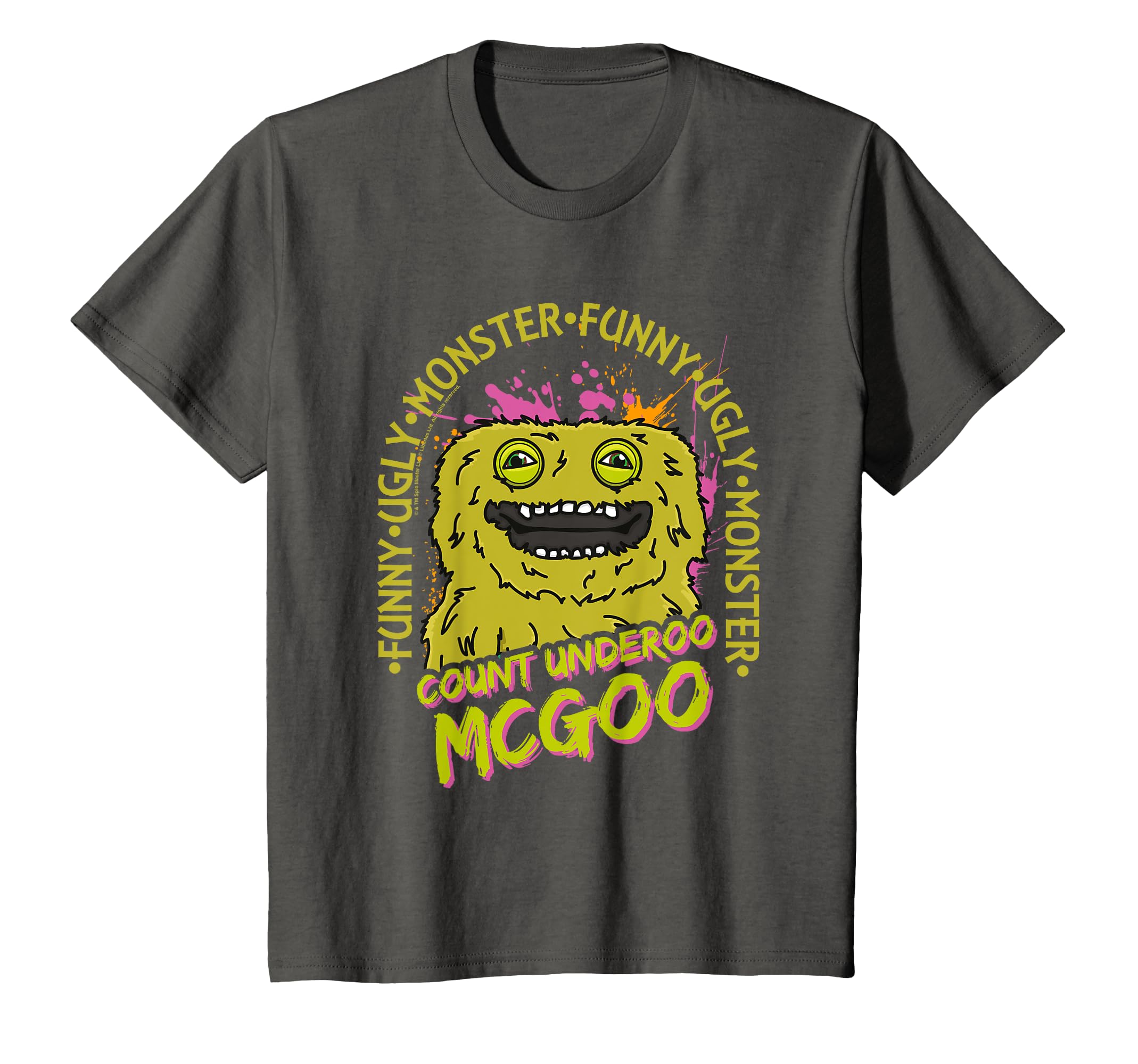 

Kids Fuggler Count Underoo McGoo Funny Ugly Monsters Kids T-Shirt