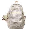 Student Class Computer Bag Women Large Capacity Travel Backpack Men Letter Backpack