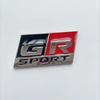 1Pc 3D Metal GR SPORT Logo Emblem Badge Car Body Trunk Deccor Sticker For CHR RAV4 Camry Alphard Avensis Prius Verso Crown