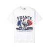 T-shirt Unisexe Football France Vintage Allez Les Bleus Coq Graphique Cadeau