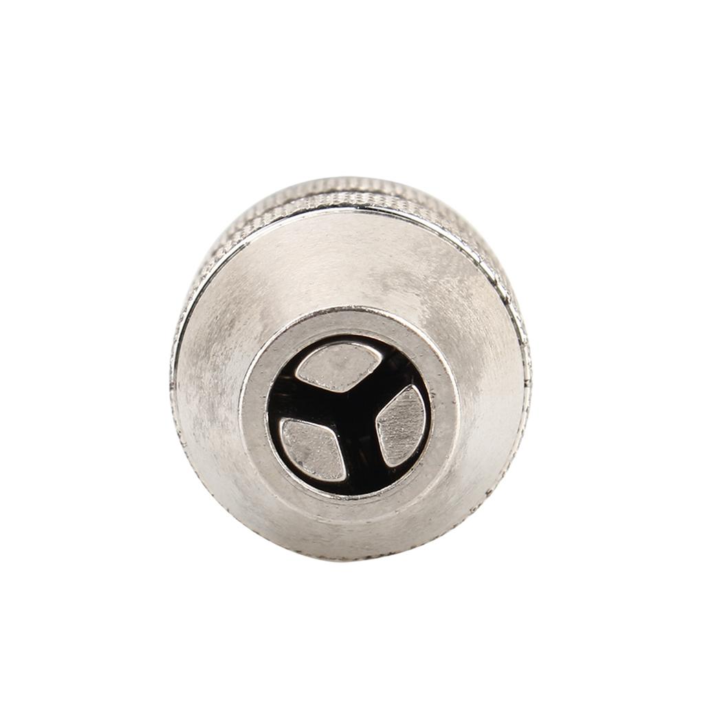 1/4" 0.3~3.6mm Quick Change Keyless Drill Bit Chuck Hex Shank Adapter Converter