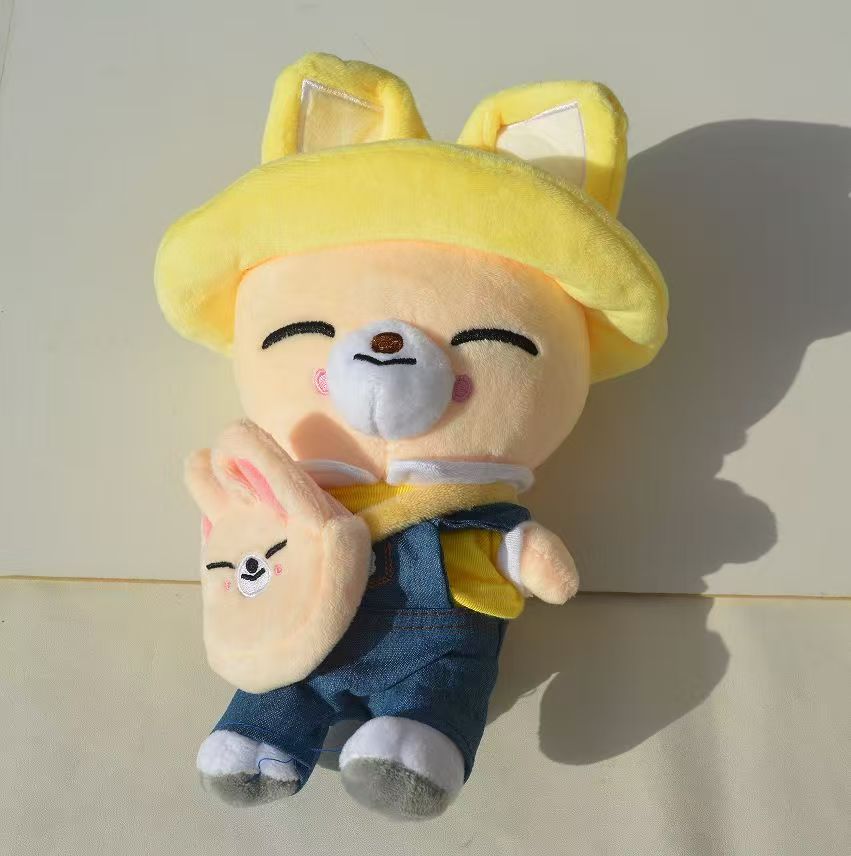 Stray Kids SKZOO Κούκλα Εκδρομής Kingarden Βελούδινο Παιχνίδι Κούκλα Kpop Δώρο