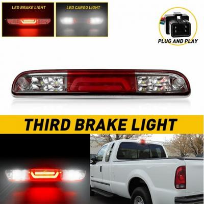 LED Third 3rd Brake Light Black Fit For 99-16 Ford F250 F350 Super Duty Cargo EV