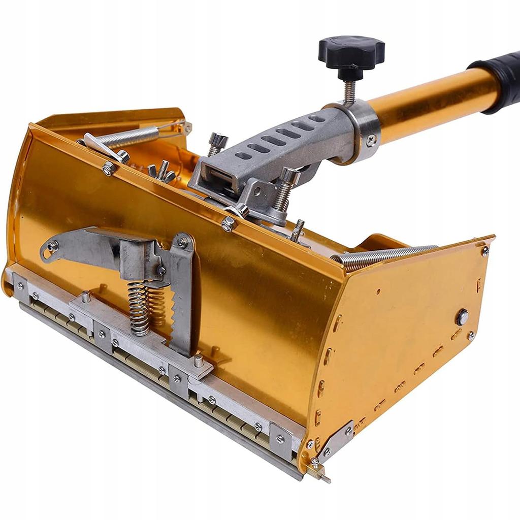 Plaster Box Proflex - Plasterboard Jointer | 3 Kg | 250 Mm | 5-Step Telescope 100-162 Cm | 6-Step Blade Adjustment | With Wheels And Adjustable Head