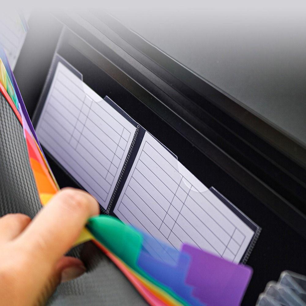 Expanding A4 File Folder 7/13 Grid Test Paper Storage Bag File Storage Holder  Student