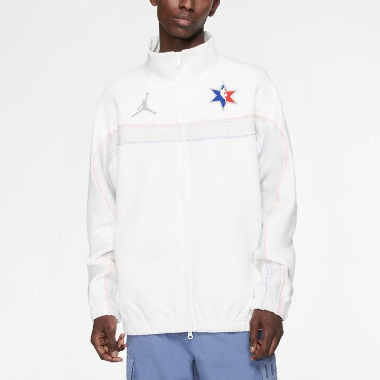 Nike NBA All-Star Edition 2020 Chicago Game Basketball Jacket Men Tops White CQ4479-100