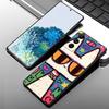 Cats Gathering Crayon Phone Case For Samsung S25 Edge 24 23 22 21 20 Ultra Plus Fe Galaxy A54 53 34 25 16 Silicon Cover
