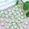 20pcs Ceramic Ceramic Spacer Loose Beads Fresh Color Jewelry Making Material Starfish Bead  Student