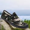 New Style Canvas Shoes for MenCasual Outdoor Shoe Plus-size Are Comfortable for HikingWear-resistant Farmshoesrubber Shoes
