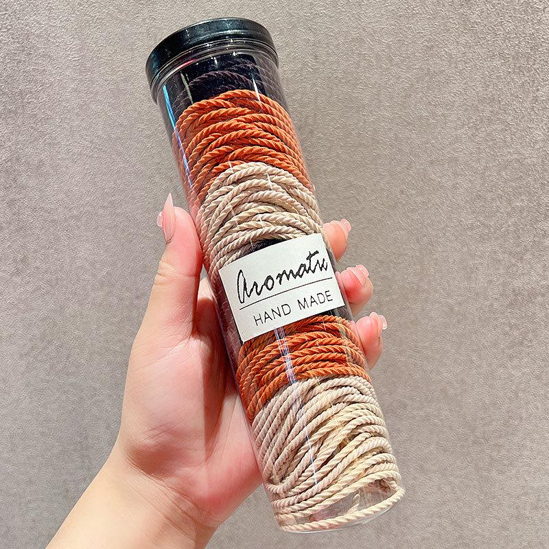 Koreanischer Stil Dünnes Haargummi: Einfaches Damen-Stirnband mit kleinem Gummiband für einen schicken Look