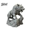 Office Desk Decoration Collectible Desktop Wolf Mechanical Statue 3D Printed Style Figurine Ornament Sculpture Tabletop for Shelf Animal