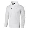 Men's Semi Cardigan Autumn Korean Loose Casual Pullover Jacket Long Sleeved Thin Velvet Sweater