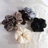 Neues französisches großes Haargummi Hohe Elastizität Haarbund für Damen High-End Scrunchie Ins