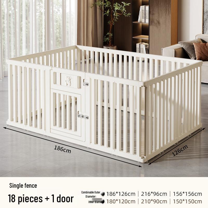 Little Tiger Tagor Minimalist Indoor Pet Fence: 75CM Isolation Barrier for Medium and Small Dogs