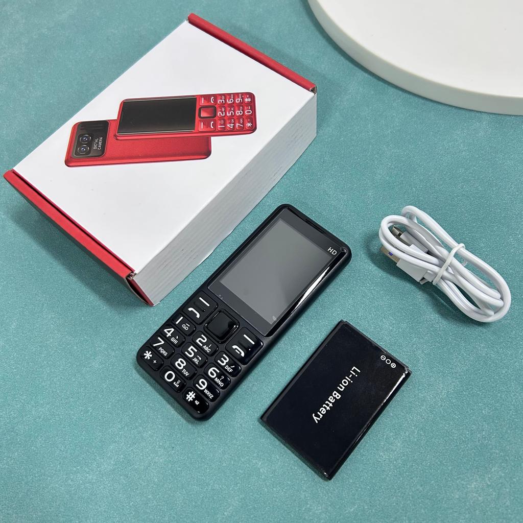 i79(H6) 4G Mini Mobile Phone LTE Button Phone 2.4inches TFT 1500mAh Alarm Music Player Flashlight Dual SIM Feature CellPhone