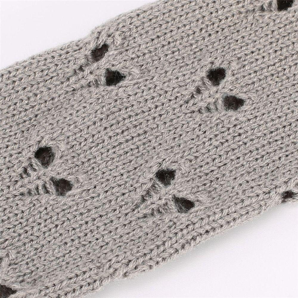 Elastic Hollow Out Loose Gloves  Half Finger Sleeves  Streetwear