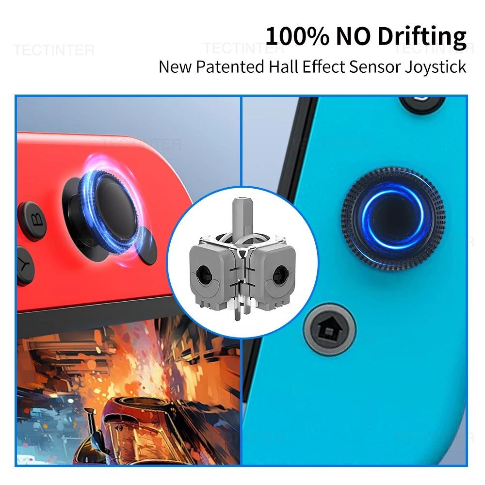 2/4Pcs Hall Effect Joystick Replacement for Nintendo Switch/Lite/OLED Joypad 3D Analog ThumbStick Repair Parts Accessories
