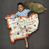 Soft Gauze Baby Crib Nursing Gauze Bath Birthday Suitable for Sensitive Skin 4 Layers Bamboo Cotton 110cm 115cm Quilt, Cover, Shawl, Towel,